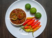 Gambar sambal petis jeruk limau