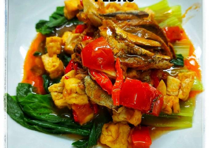 Pokcoy Tahu Sarden Kaleng Masak Pedas