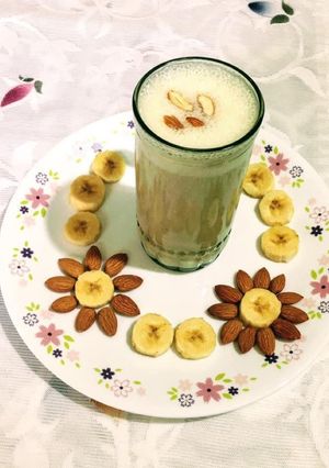 A picture of Almond Banana Smoothie.