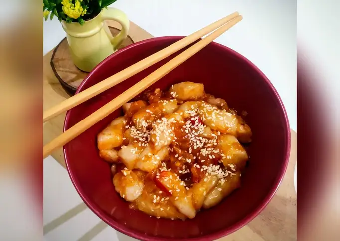 Tteokbokki KW (sisa nasi)