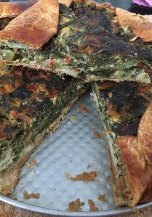 Una foto de Tarta súper 5 vegetales