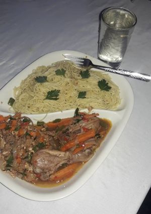 A picture of Spaghetti Bolonise.