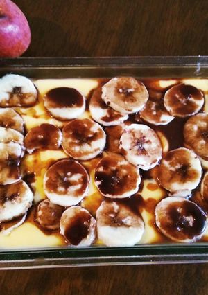 A picture of Banana custard.