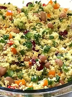 Foto de Salada de Couscous Mediterrânea