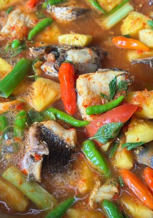 Foto resep Pindang Pegagan Ikan Gabus