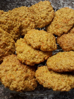 Una foto de Galletas de avena y zanahoria