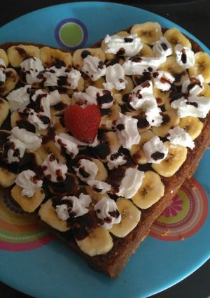 Foto resep Banana brownie pie