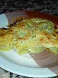 Calabacines gratinados