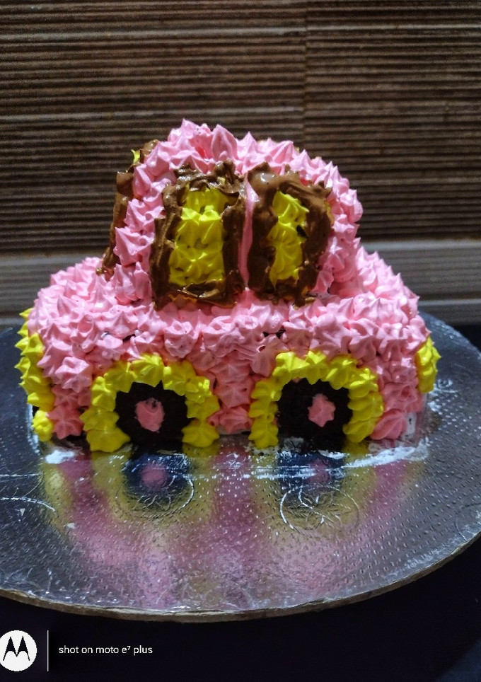 🥧🍰 🚗 கோக்கோ கார் கேக்🚗🥧🍰 செய்முறை முக்கிய புகைப்படம்