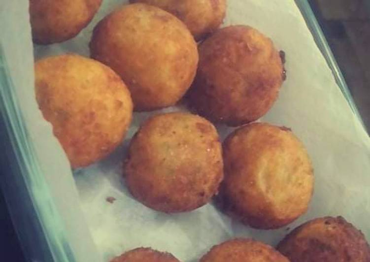 Recipe of Ultimate Potato and Chicken Balls