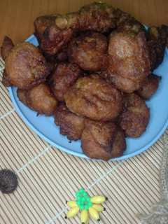 Foto resep Cekodok pisang upin ipin