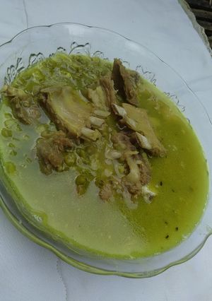 Foto resep Gule kambing kacang hijau