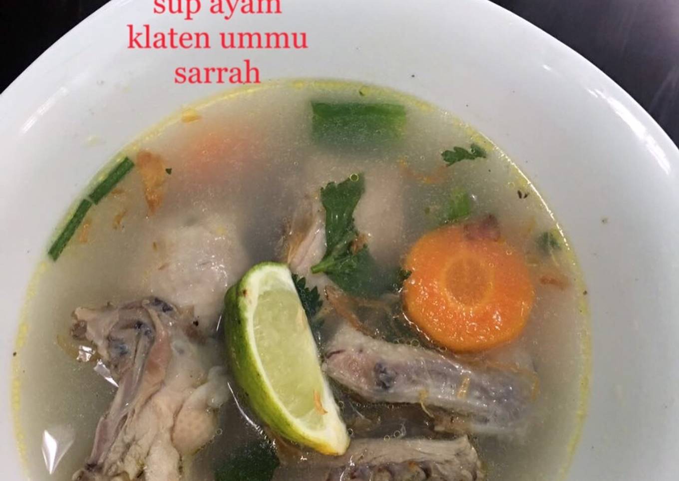 Sup ayam Klaten