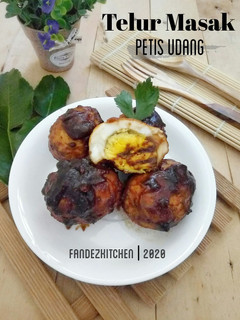 Foto resep Telur Masak Petis Udang