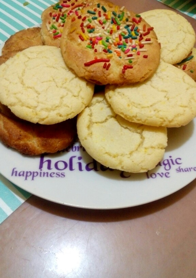 Una foto de Galletas de naranja