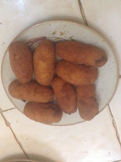 Una foto de Croquetas de restos del cocido