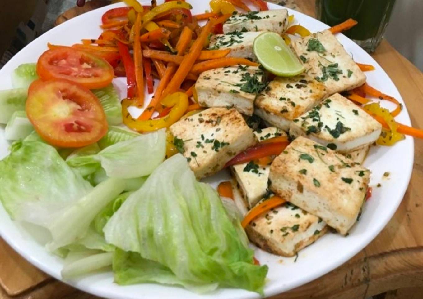 Paneer salad (Grilled)