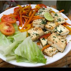 A picture of Paneer salad (Grilled).