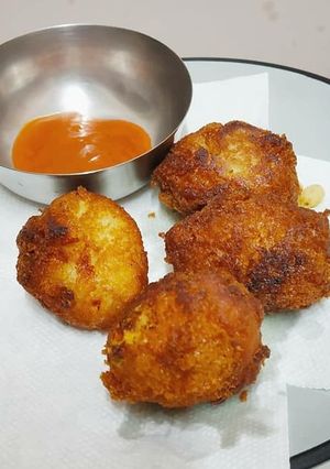 A picture of Dahi ke sholay.