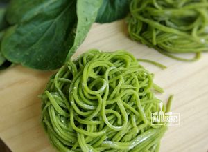 Foto resep Mie Hijau Sawi