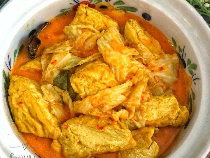 Resep: Sayur Tahu Santan Kuning Menu Enak Dan Mudah Dibuat