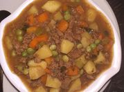 A picture of mince and mixed vegetables