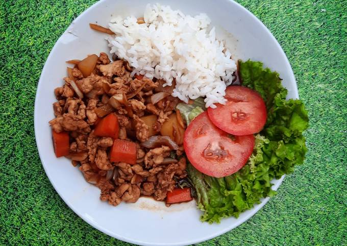 Cara Gampang Menyiapkan Menu diet : Bistik ayam yang Lezat