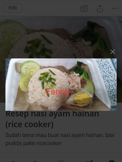 Foto resep Resep nasi ayam hainan (rice cooker)