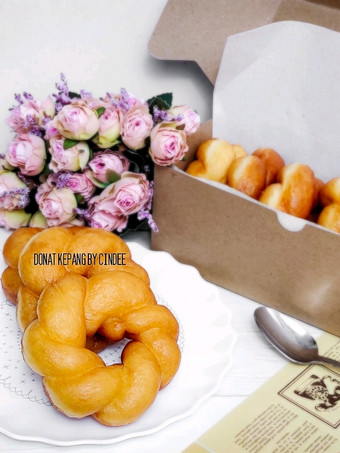 Resep Donat Kepang Anti Gagal