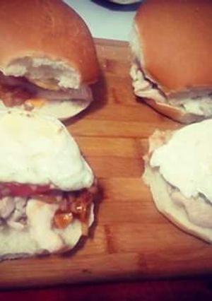 Una foto de Sándwich de pollo