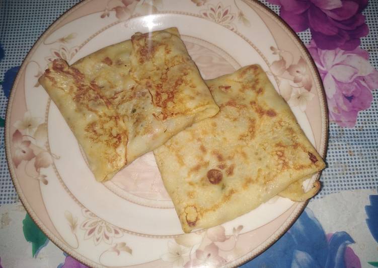 Simple Way to Make Homemade Chicken Crepes