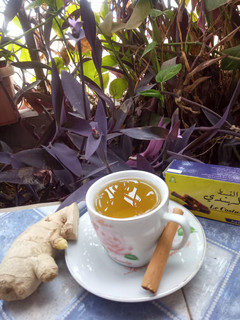 صورة لوصفة مشروب الزنجبيل الساخن