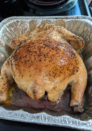 A picture of Roasted Whole Chicken.