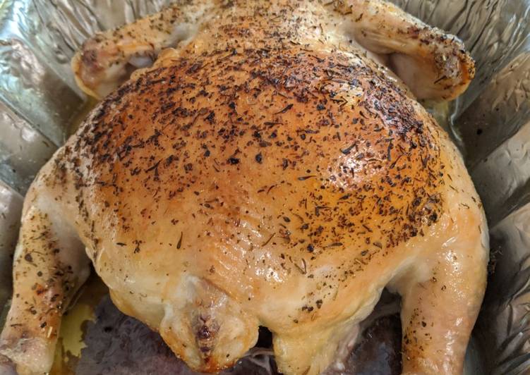Recipe of Homemade Roasted Whole Chicken