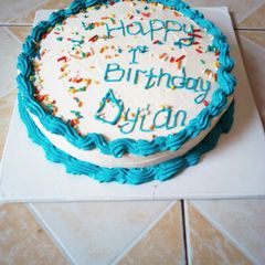 A picture of Vanilla cake 1kg.