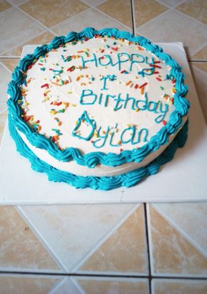 A picture of Vanilla cake 1kg.