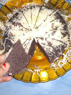 Foto resep Bolu kukus ketan item