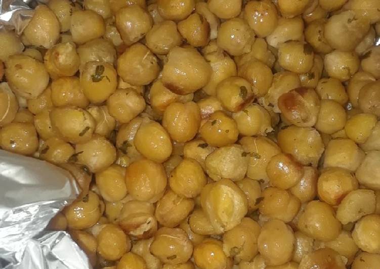 Steps to Make Any-night-of-the-week Roasted chickpeas