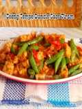 Oseng Tempe Buncis Saus Tiram