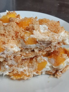 Foto resep Mangoes Regal Cracker Cake no Bake