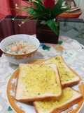 Soup Cream Dan Garlic Bread Rumahan