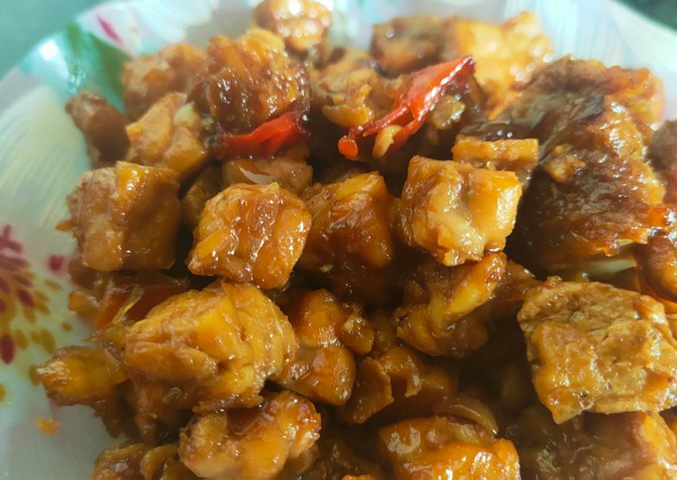 Sambel goreng tempe bahan sederhana😍