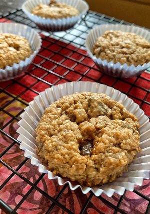 Foto resep Oatmeal Vegan Banana Muffin