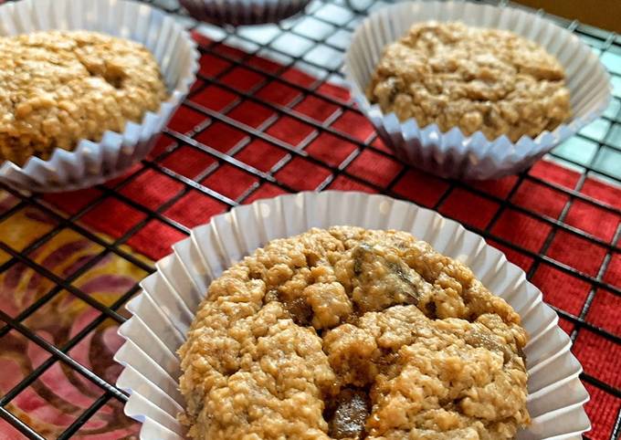 Oatmeal Vegan Banana Muffin