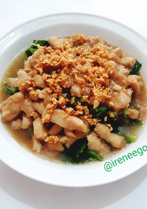 Foto resep Kailan Cah Ayam