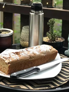 Una foto de Budín integral de manzana sin azúcar