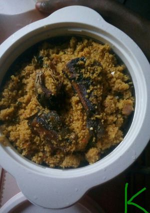 A picture of Cous cous.