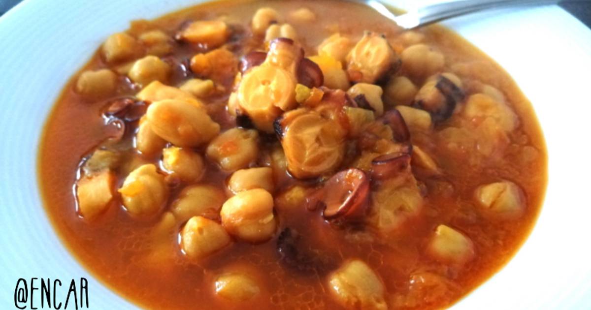 Garbanzos guisados 7.659 recetas caseras Cookpad