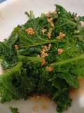 Curly kale saus tiram