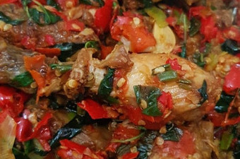Resep Ayam Kemangi Bumbu Pedas Murah